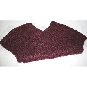 BCB Generation Infinity Scarf with Tucked Switch Loop Burgundy
